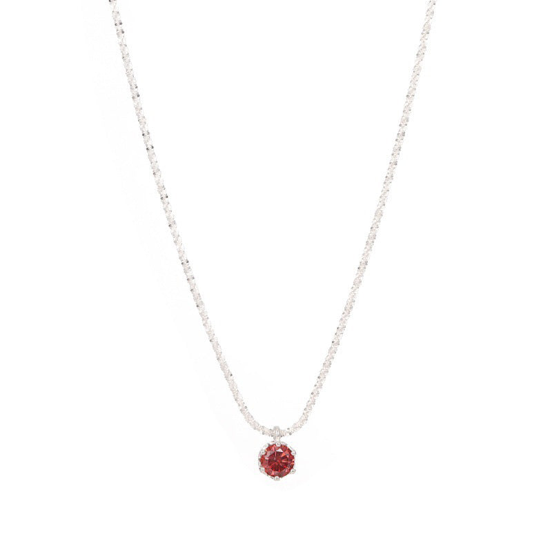 Sparkling Moissanite Full Star Necklace
