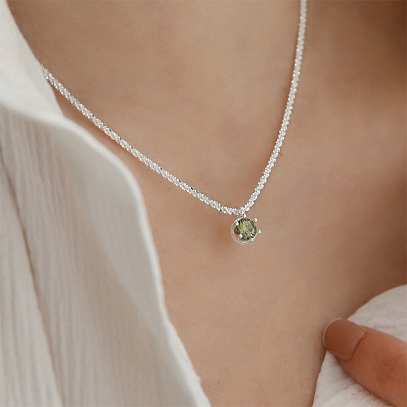 Sparkling Moissanite Full Star Necklace