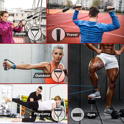 Resistance Bands, Exercise Bands, Workout Bands, Exercising Bands for Fitness Weights Work Out at Home